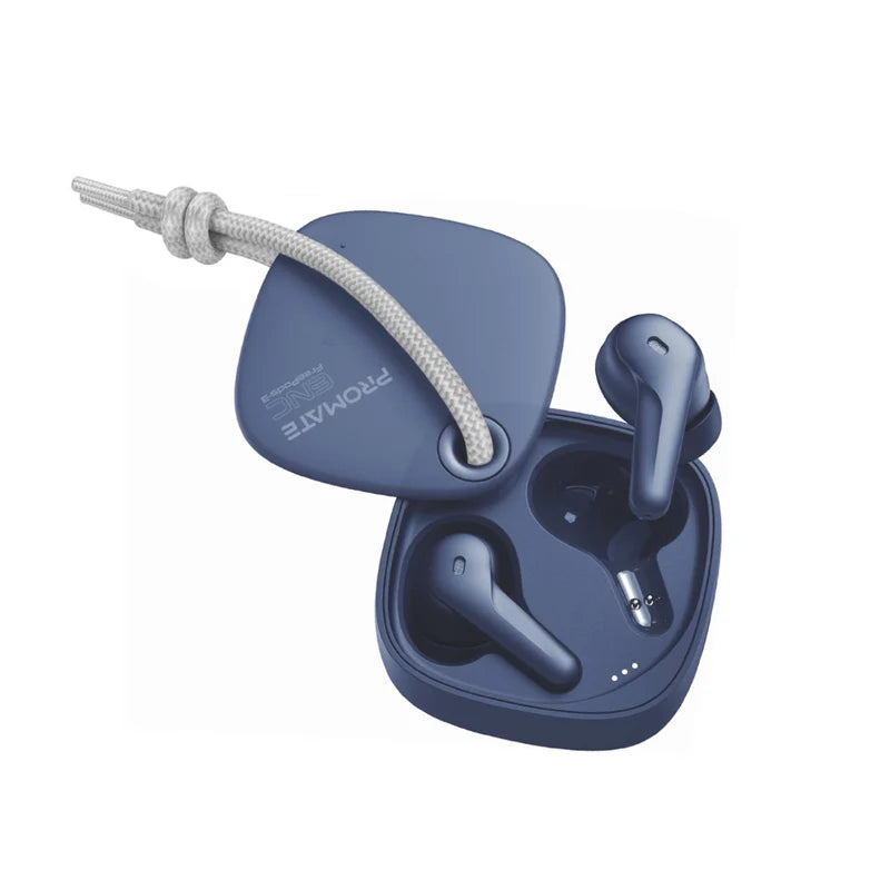Promate FreePods-3 Blue ENC Wireless Earbuds 6959144060330
