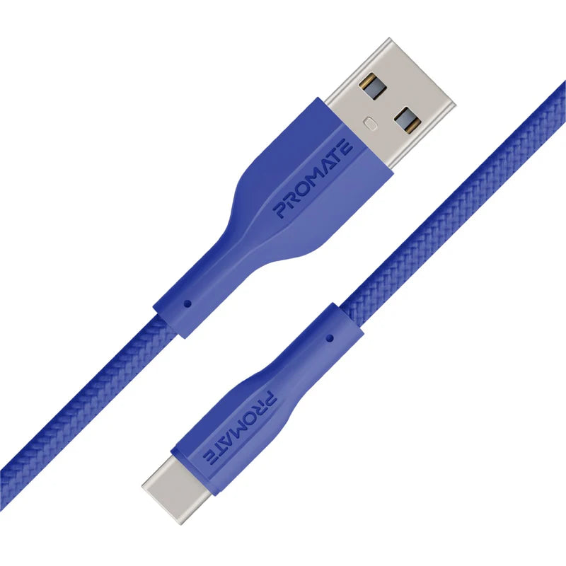 Promate XCord-AC Navy USB-A to USB-C Cable XCORD-AC.NAVY 6959144061689