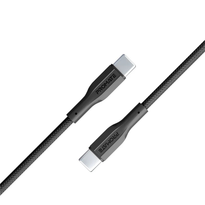 Promate XCord-AC Black USB-A to USB-C Cable XCORD-AC.BLACK 6959144061702