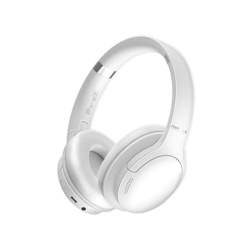 Promate LaBoca-Pro White Wireless Over-Ear Headphones 6959144063928