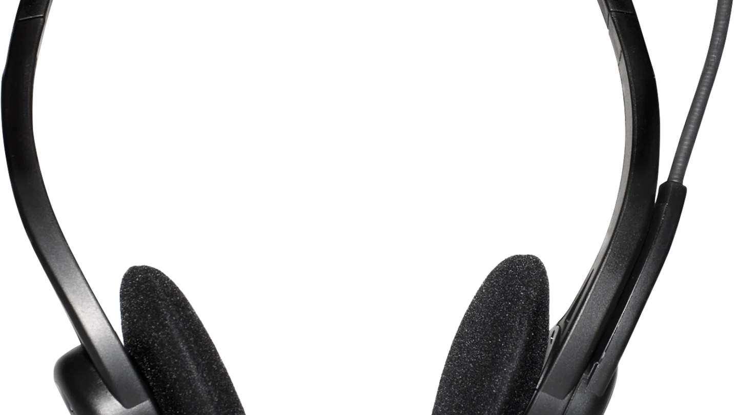 Logitech H960 USB Headset with Microphone Noise-Reducing Plug & Play - Black