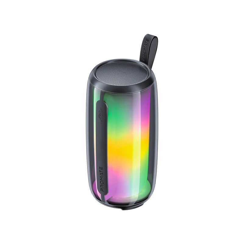 Promate LumiTower Black Bluetooth Speaker 8W 6959144064987