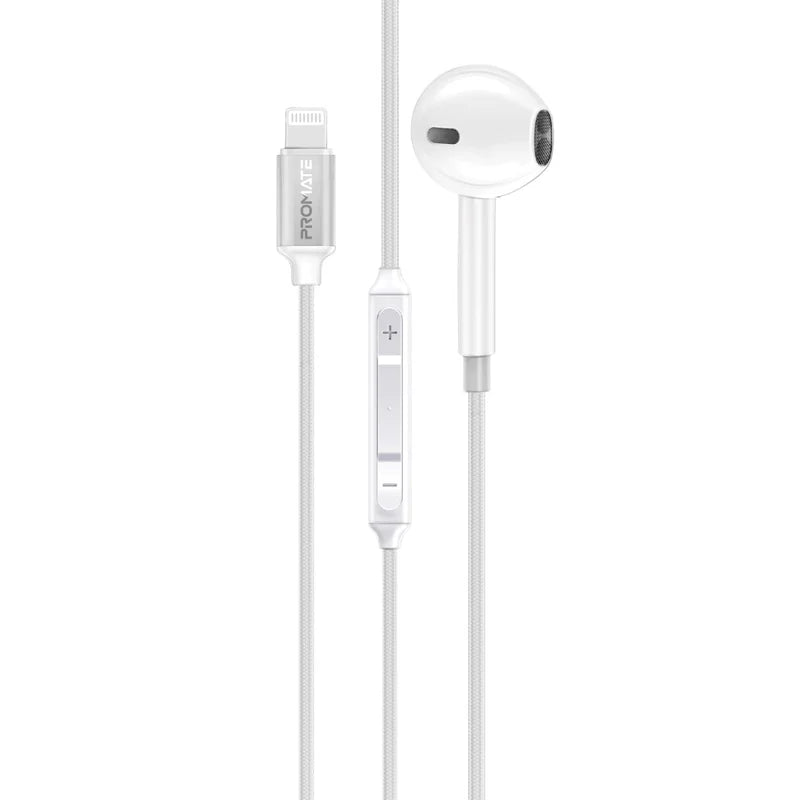 Promate MonoPod-C White USB-C Mono Earphone MONOPOD-C.WHITE 6959144064840