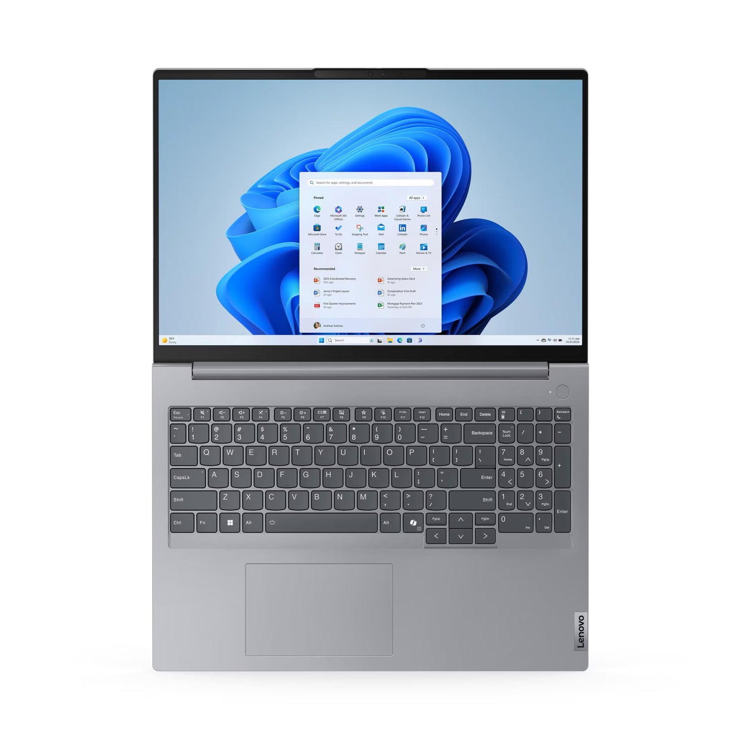 Lenovo ThinkBook 16 G8 21SK0030GQ 16” IPS FHD Laptop Core Ultra 7 255H 16GB 512GB + Case