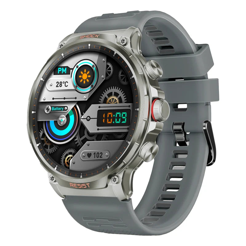romate XWatch-R20 Silver Smartwatch 1.85" 6959144067766