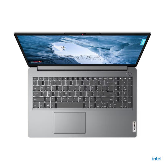 Lenovo IdeaPad 1 IP1-82LX00GSAD 15.6” HD Laptop Celeron N4500 8GB 256GB – Arctic Grey + Case