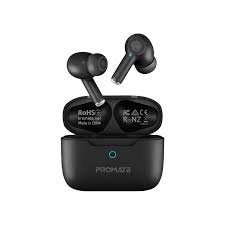 Promate ProPods Black ANC True Wireless Earbuds Bluetooth 5.3 6959144062594