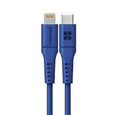 Promate PowerLink-300 Blue USB-C to Lightning 20W Fast Charging Cable POWERLINK-300.BLUE 6959144059266
