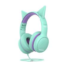 Promate Simba Emerald Kids SafeAudio Wired Headphones 6959144058924