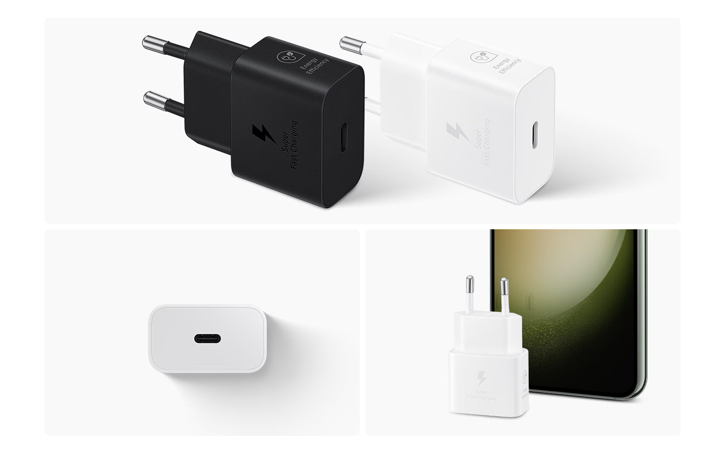 Samsung 25W USB-C Fast Charger EP-T2510 (EP-T2510NBEGWW / EP-T2510NWEGWW) – Super Fast Charging Adapter