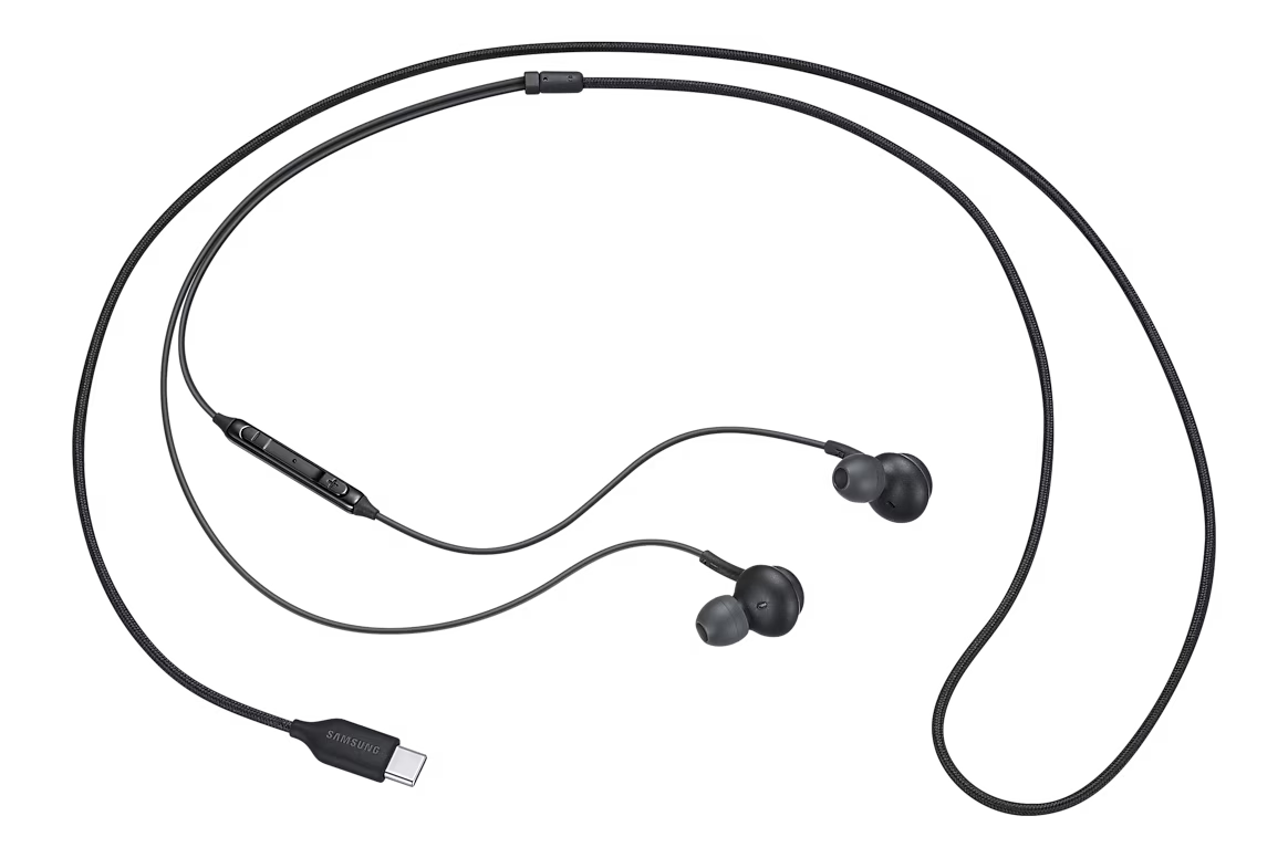 Samsung Type-C Earphones EO-IC100BBEGWW / EO-IC100BWEGWW – AKG Tuned USB-C Wired Earbuds