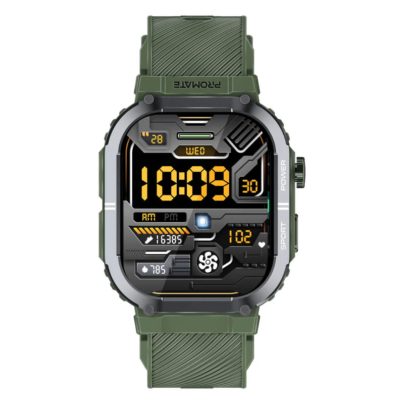 Promate XWatch-SL Green Smartwatch 2.01" 6959144066813