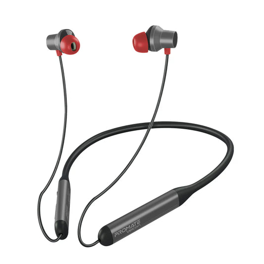 Promate Velcon Black ANC Bluetooth Neckband Earphones VELCON.BLACK 6959144062716