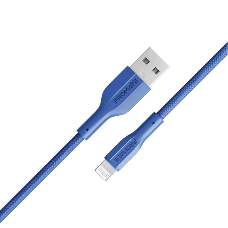 Promate XCord-Ai Navy USB-A to Lightning Cable XCord-Ai.NAVY 6959144061641