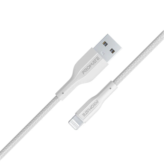 Promate XCord-Ai White USB-A to Lightning Cable XCord-Ai.WHITE 6959144061634
