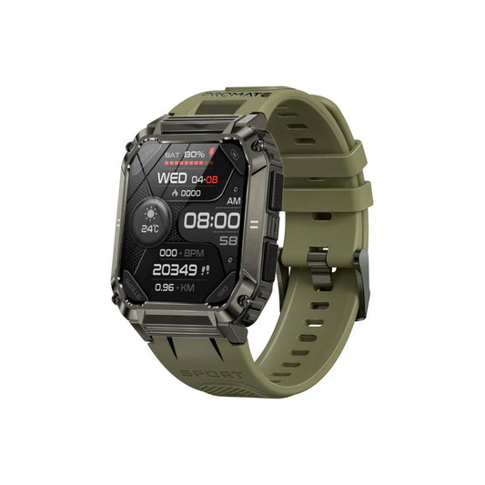 Promate XWatch-S19 Midnight Green Smartwatch 1.95" 6959144063355