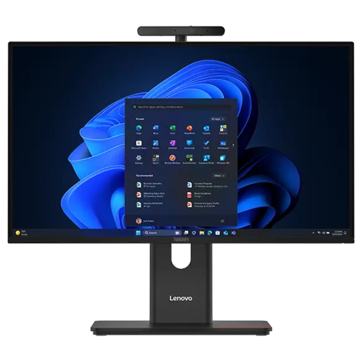 Lenovo ThinkCentre M90a AIO 13AT001QUS Core Ultra 9 285 23.8" FHD 120Hz Touch RTX 4050 64GB 1TB Win 11 Pro
