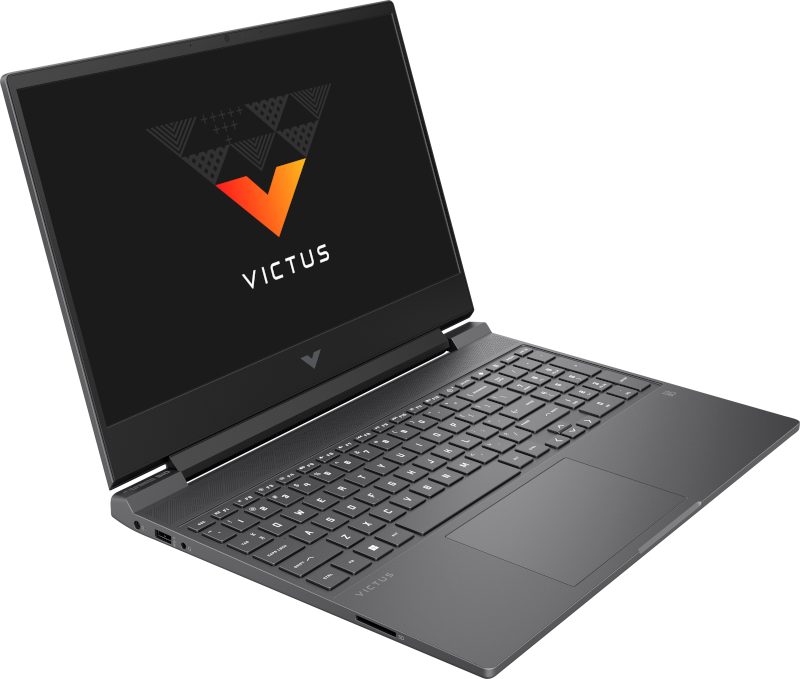 HP Victus 15-fb3025ne Gaming Laptop AMD Ryzen 7 7445H 16GB RAM 512GB SSD RTX 3050 4GB 15.6" FHD 144Hz Mica Silver Backlit EN/AR DOS