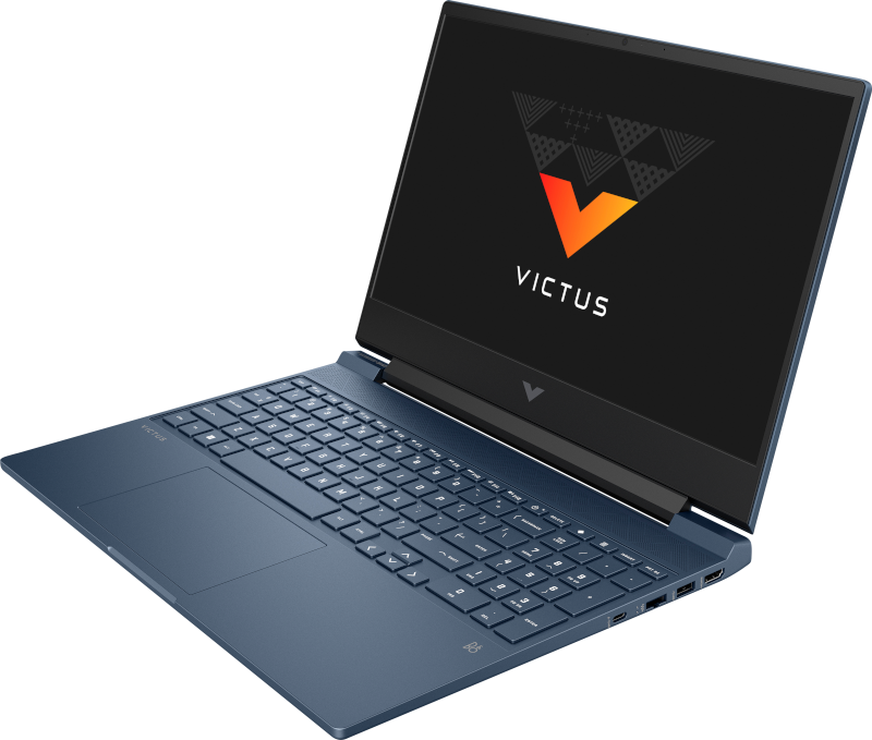 HP Victus 15-fb3024ne Gaming Laptop AMD Ryzen 7 7445H 16GB RAM 512GB SSD RTX 3050 4GB 15.6" FHD 144Hz Blue Backlit EN/AR DOS