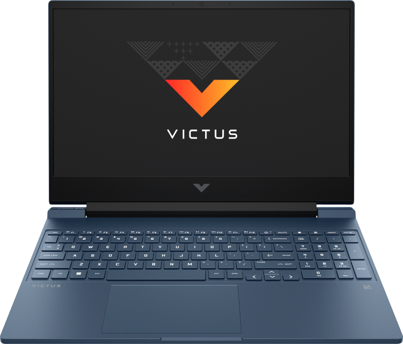 HP Victus 15-fb3024ne Gaming Laptop AMD Ryzen 7 7445H 16GB RAM 512GB SSD RTX 3050 4GB 15.6" FHD 144Hz Blue Backlit EN/AR DOS