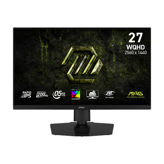 MSI MAG 274QPF E20 27” WQHD Rapid IPS 200Hz Gaming Monitor