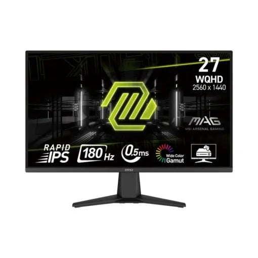 MSI MAG 275QF (27") – WQHD 180Hz HDR Gaming Monitor, 2560×1440