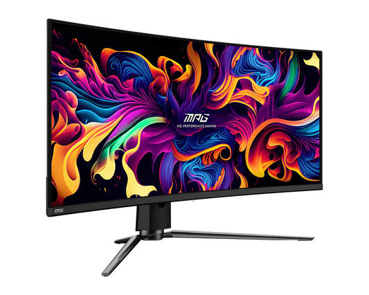 MSI MPG 341CQPX QD-OLED 34" Curved Gaming Monitor UWQHD 3440x1440 240Hz 0.03ms USB-C