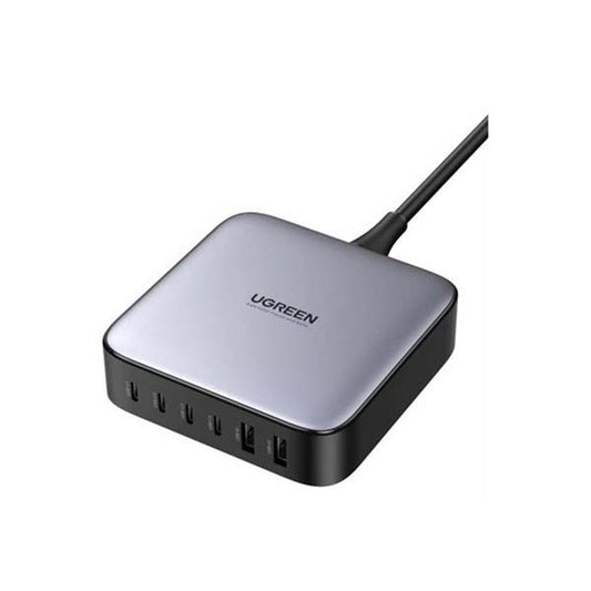 UGREEN NEXODE 200W GaNInfinity Chip, 6 Ports Charger for Phones, Tablets, Ipads, Laptops & MacBooks - 40914