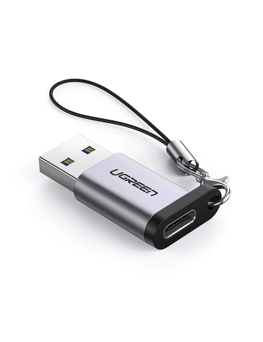 UGREEN USB-C Female to USB-A 3.0 Male Adapter, Support Charging & Data Sync - 50533