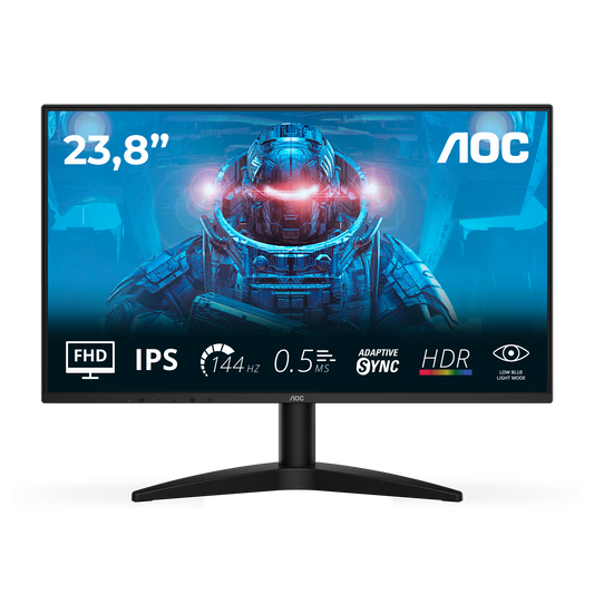 AOC 24B36X 24" IPS Full HD Monitor 120Hz Frameless Display
