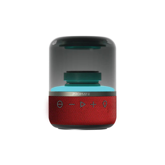 Promate Glitz Red Bluetooth Speaker 8W 6959144060835