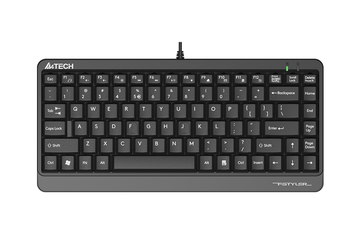 A4TECH Fstyler FK11 Compact Mini USB Keyboard