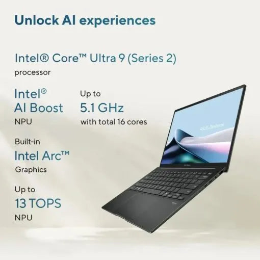 ASUS Zenbook UX3405CA-U9321TB Core Ultra 9 285H 14" FHD+ OLED Touch 32GB 1TB