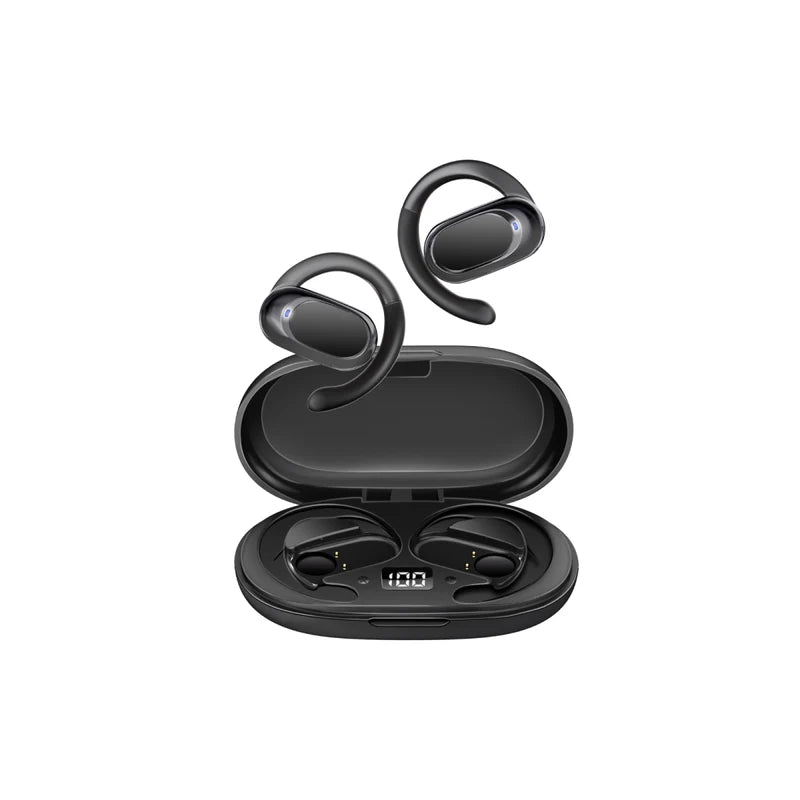 Promate AeroTune Black SportFit Open-Ear Wireless Earbuds 6959144064208