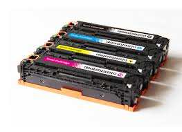 CEDAR HP CF210 CB540 CE320 Toner Set Black + Color Compatible