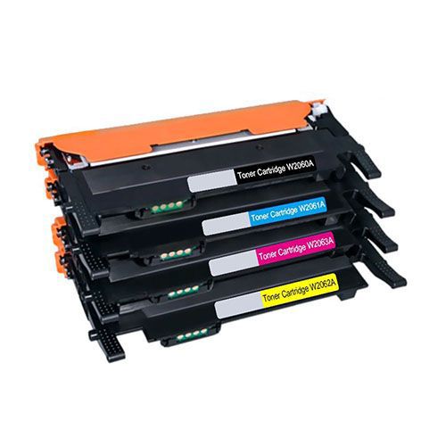 CEDAR W2070A W2071A W2072A W2073A Toner Set Without Chip (Black + Cyan + Yellow + Magenta)