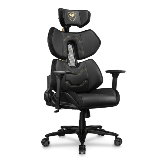 COUGAR Terminator Elite Gold Gaming Chair Premium Ergonomic Aluminum Frame
