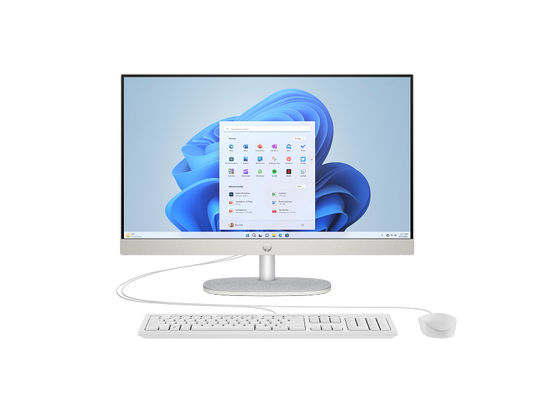 HP All-in-One 24-cr1000L 24" Touch Ultra 7-155U 8GB DDR5 512GB NVMe Intel Iris Xe Shell White (24-CR1000L)