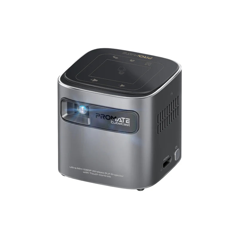 Promate CubeCast Mini 1080P Wireless Projector 6959144067629
