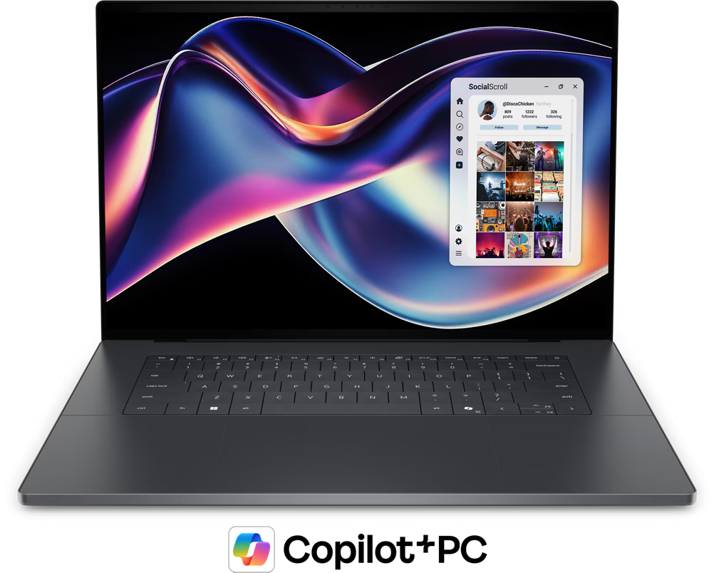 Dell XPS 16 DELLPREMIUM16-CTO-01-BLACK Core Ultra 9 32GB 1TB RTX 5070 4K OLED Touch Laptop