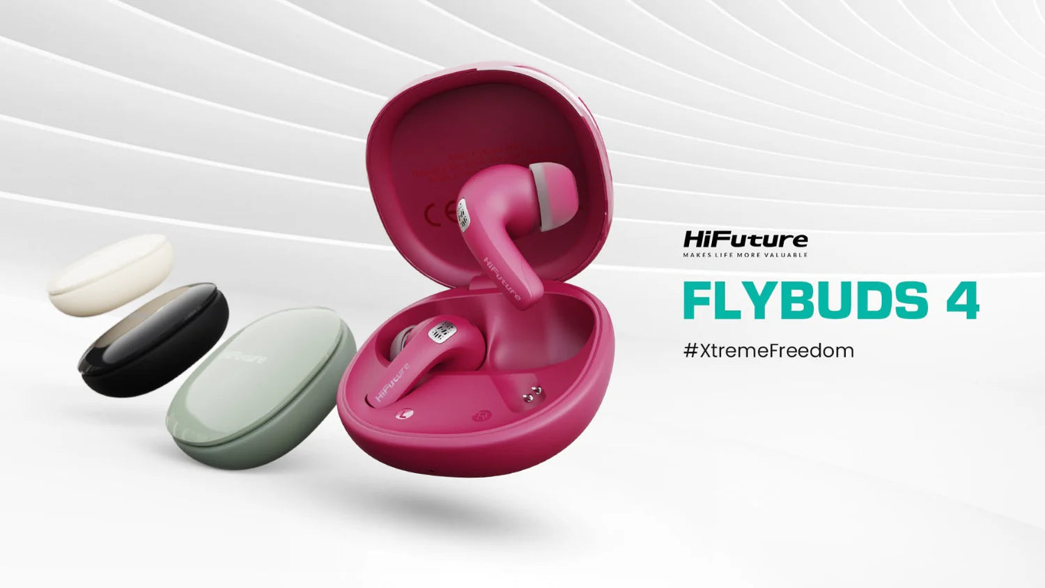 HiFuture Fly Buds 4 ANC True Wireless Earbuds (Fly Buds 4)