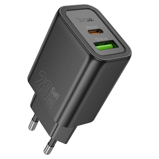 Hoco N61 PD20W & QC3.0 Fast Charger Set
