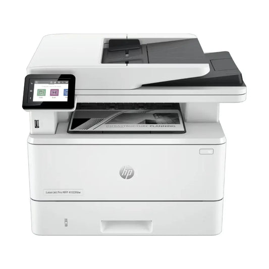 HP LaserJet MFP M4103fdw (M4103fdw) 4-in-1 Wireless Duplex Laser Printer with Fax