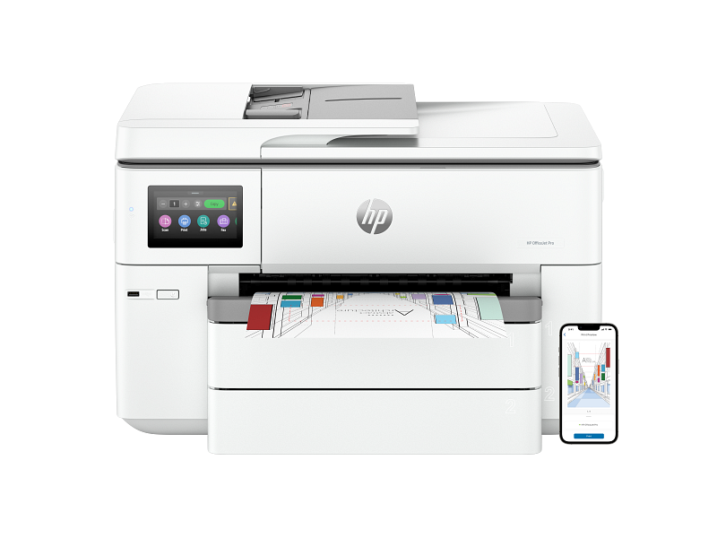 HP OfficeJet 9730 A3 All-in-One Wireless Printer Duplex ADF Touchscreen