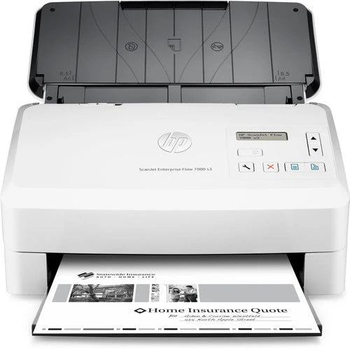 HP ScanJet Enterprise Flow 7000s3 Duplex Sheet-fed Scanner 75ppm USB 3.0