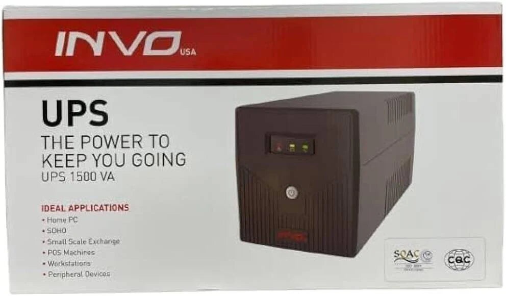 UPS Invo 850VA with 12V/7A Battery