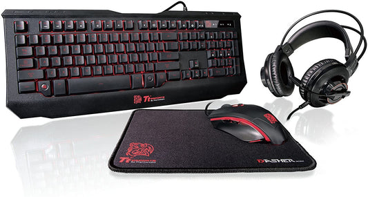 Knucker 4-in-1 Gaming Set – Keyboard, Mouse, Headset & Mousepad