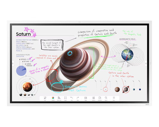 Samsung Flip Pro 65" LH65WMBWBGCXUE 4K UHD Touch Interactive Display