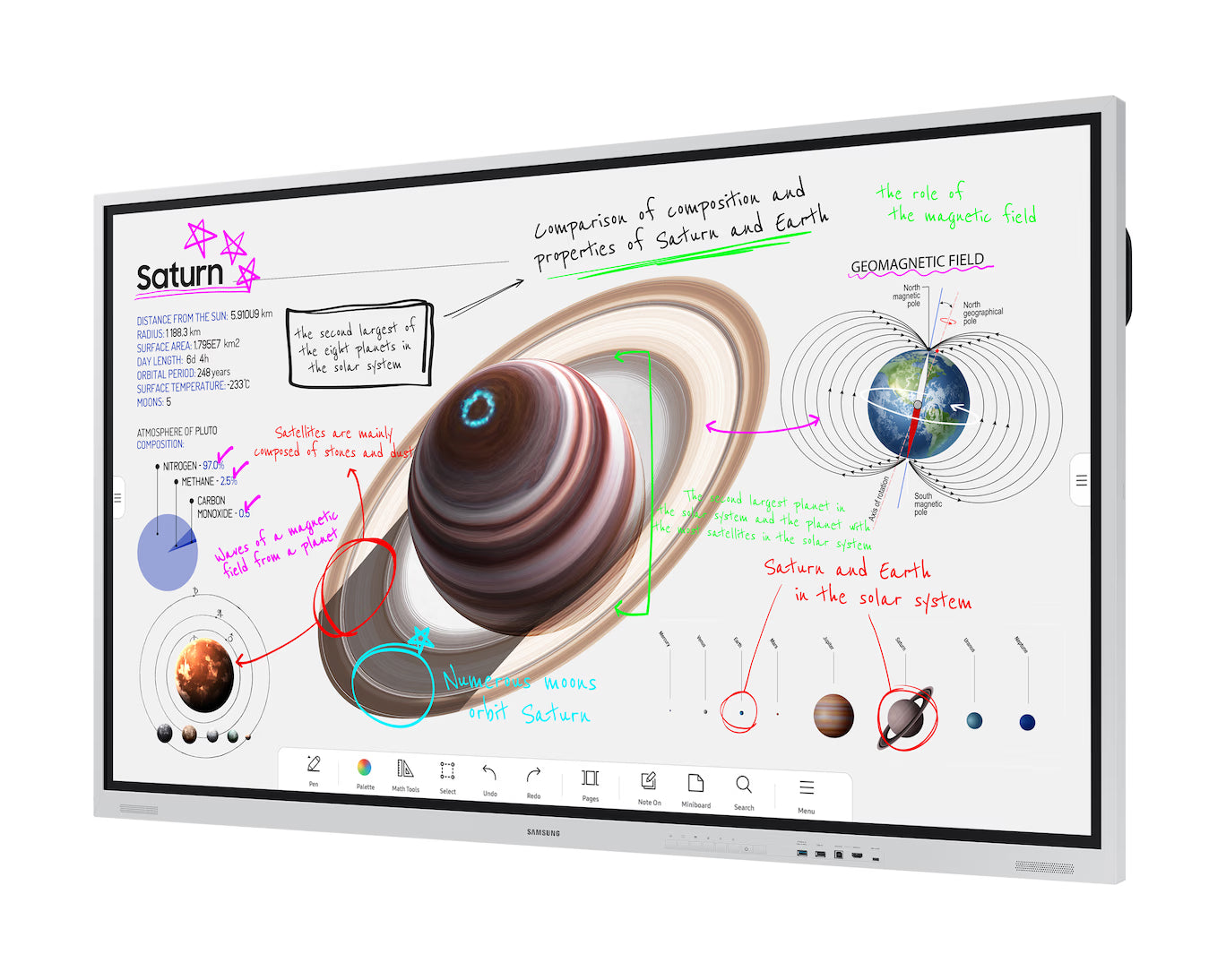 Samsung Flip Pro 85" LH85WMBWLGCXUE 4K UHD Touch Interactive Display