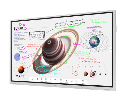 Samsung Flip Pro 85" LH85WMBWLGCXUE 4K UHD Touch Interactive Display